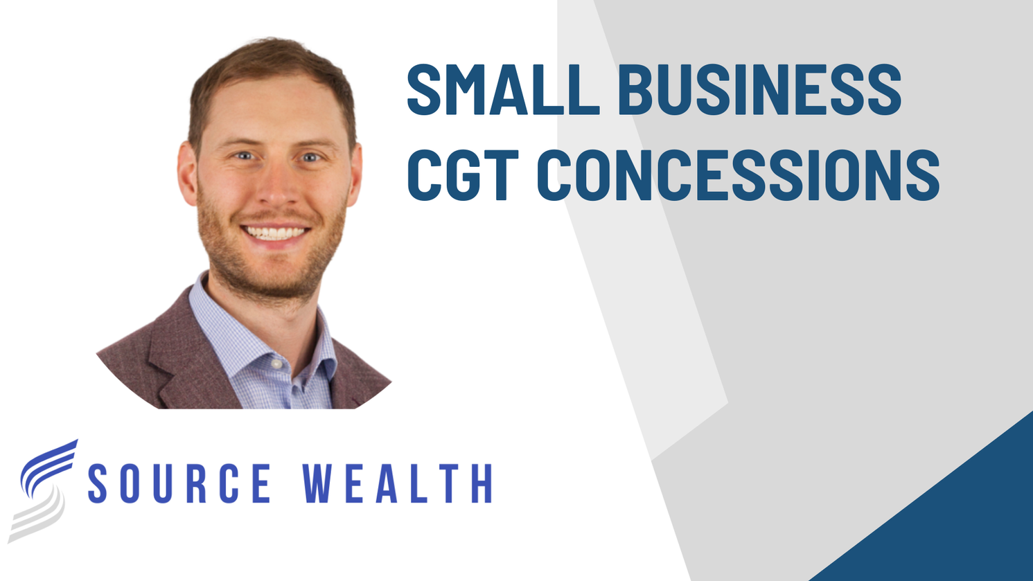 Small Business CGT Concessions